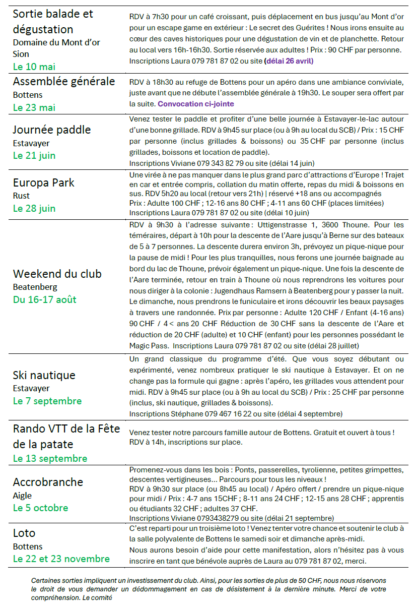 Programme